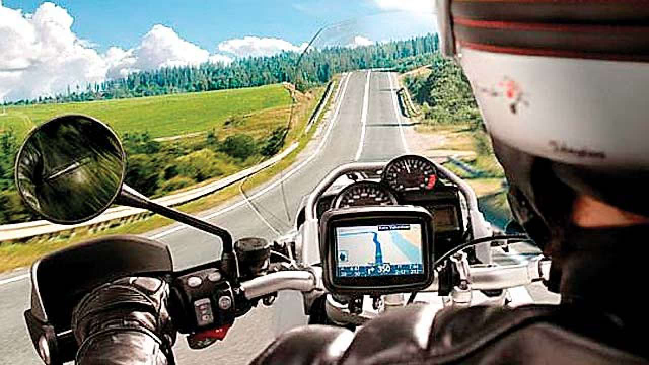 navigation pour moto